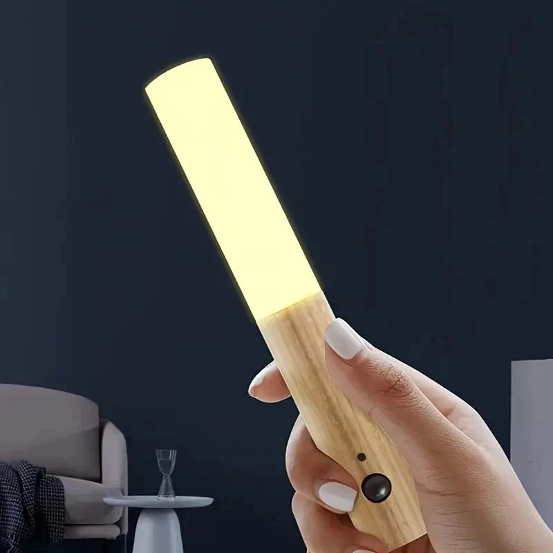 Veilleuse intelligente à induction pour le corps humain, lampe murale rechargeable à LED pour couloir, armoire, toilettes, maison